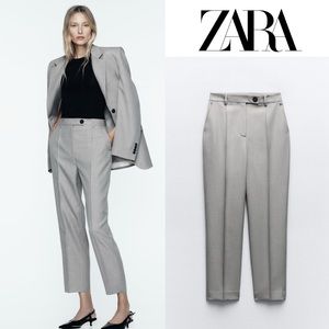 NWT ZARA PLEATED PANTS